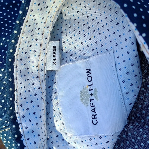 Craft and Flow button up men's shirt - Picture 3 of 5